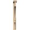 Ekena Millwork Balboa Block Rough Sawn Bracket w/ Offset Brace, Douglas Fir, 4"W x 28"D x 40"H BKT0402X28X40BOA05RDF - alternate 3